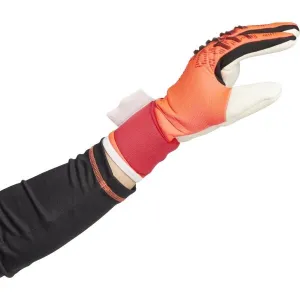 adidas PREDATOR COMPETITION Pánske brankárske rukavice, červená, veľkosť