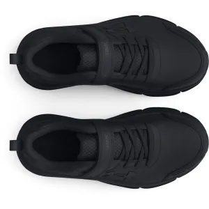Under Armour ASSERT 10 AC UFM SYN Chlapčenská bežecká obuv, čierna, veľkosť 32