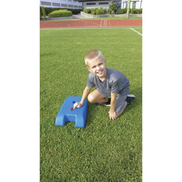Outdoor Play BASKET SET JR Detský basketbalový set, modrá, veľkosť