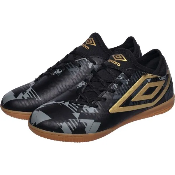 Umbro FORMATION II IC JR Detská halová obuv, čierna, veľkosť 33.5