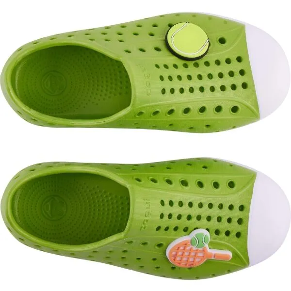 Coqui STAR 3IN1 Detské gumové tenisky, zelená, veľkosť
