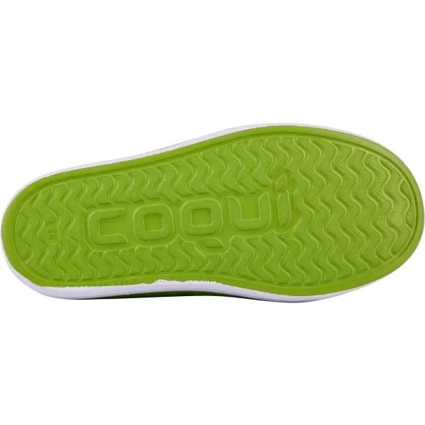 Coqui STAR 3IN1 Detské gumové tenisky, zelená, veľkosť