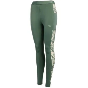 KARI TRAA VILDE TRAINING TIGHTS Dámske legíny, tmavo zelená, veľkosť