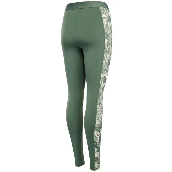 KARI TRAA VILDE TRAINING TIGHTS Dámske legíny, tmavo zelená, veľkosť