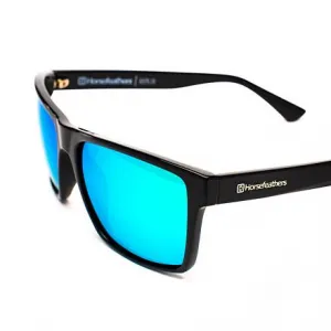 HORSEFEATHERS Slnečné okuliare Merlin - gloss black/mirror green BLACK