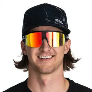 HORSEFEATHERS Cyklistické okuliare Scorpio - matt black/mirror red BLACK