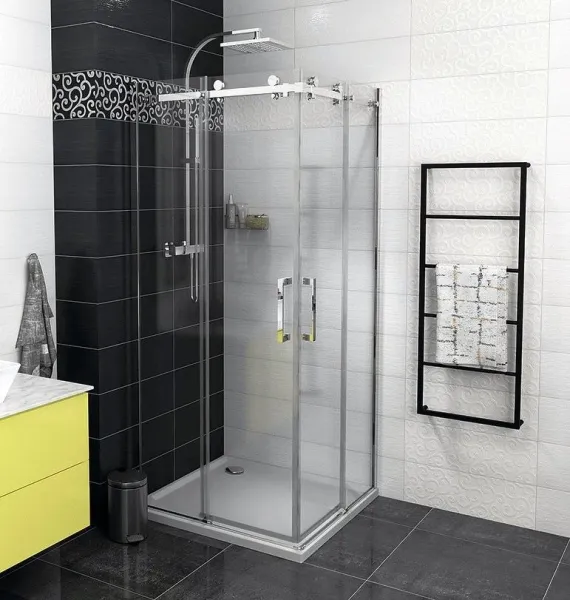 GELCO - DRAGON sprchové dvere rohový vchod 800 číre sklo GD4280