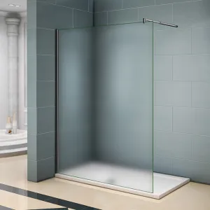 H K - FORCE FROSTED F1 120 Sprchová zástena WALK IN, nepriehľadné sklo, 118-120x 200cm, 10mm SE- FORCE FORSTED F1 120SET