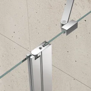 GELCO LORO Štvorcový sprchovací kút 1000x1000 číre sklo, GN4610-GN3510 GN4610-GN3510
