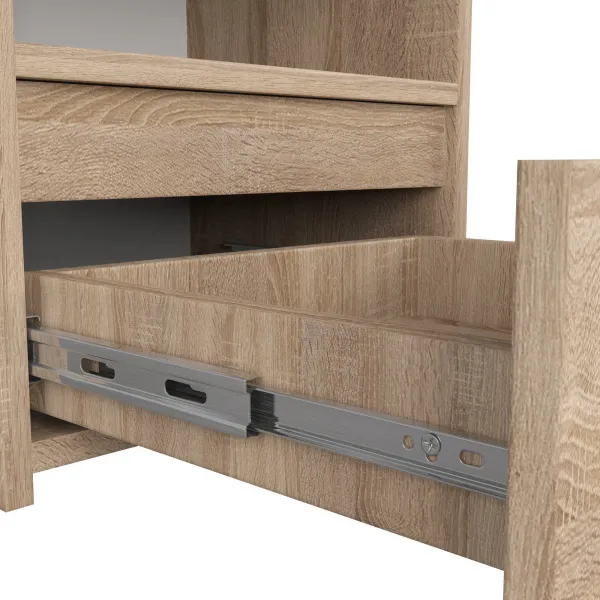 Ak furniture Noční stolek CL1 40 cm dub sonoma