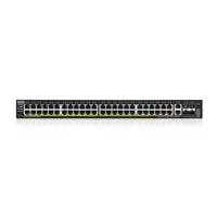 Zyxel XGS2220-54HP, L3 Access Switch, 600W PoE, 40xPoE+/10xPoE++, 48x1G RJ45 2x10mG RJ45, 4x10G SFP+ Uplink, incl. 1 yr