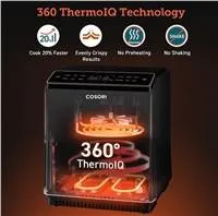 COSORI Dual Blaze 6.4 L smart šedá teplovzdušná fritéza