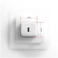 AXAGON ACU-PD20W, nabíjačka do siete 20W, 1x port USB-C, PD3.0/PPS/QC4+/AFC/Apple, biela