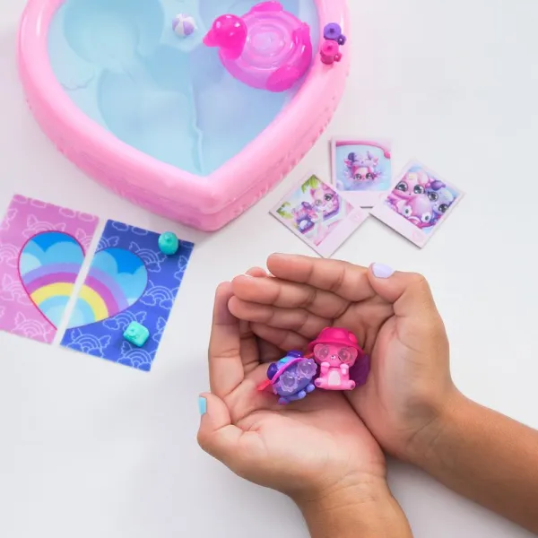 Hatchimals zvieratká na párty pri bazéne