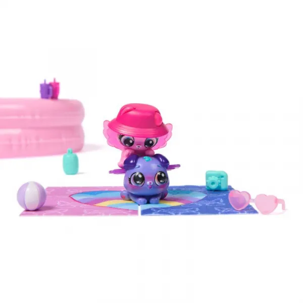 Hatchimals zvieratká na párty pri bazéne