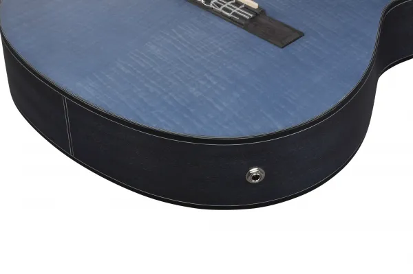 Ibanez GA5FMTCE-OB Berry Blue Klasická gitara s elektronikou