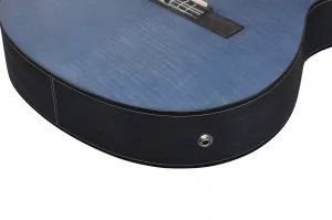 Ibanez GA5FMTCE-OB Berry Blue Klasická gitara s elektronikou