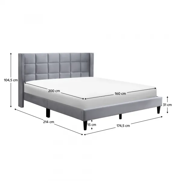 Posteľ BELATO 160x200 Tempo Kondela
