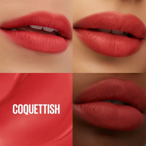 MAYBELLINE NEW YORK SuperStay Teddy Tint dlhotrvajúci rúž s matným efektom odtieň 30 Coquettish 5 ml
