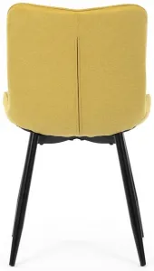AUTRONIC jedálenská stolička HC-462 YEL2 žltá