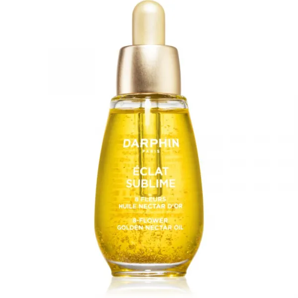 Darphin Éclat Sublime 8-Flower Golden Nectar Oil esenciálny olej z 8 kvetov s 24karátovým zlatom 30 ml