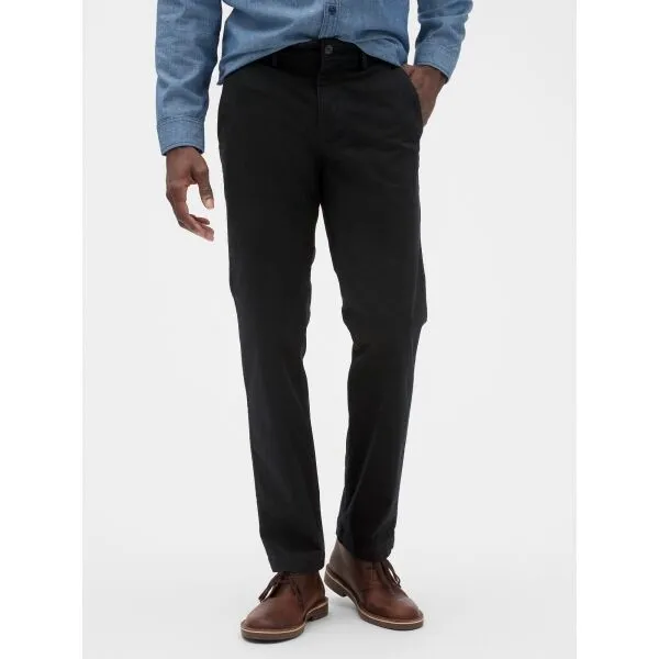GAP Pants essential khakis in straight fit with Flex - Men