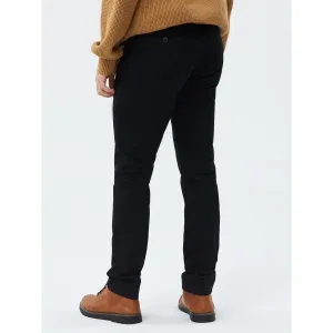 GAP V-ESSENTIAL Pánske nohavice, čierna, veľkosť