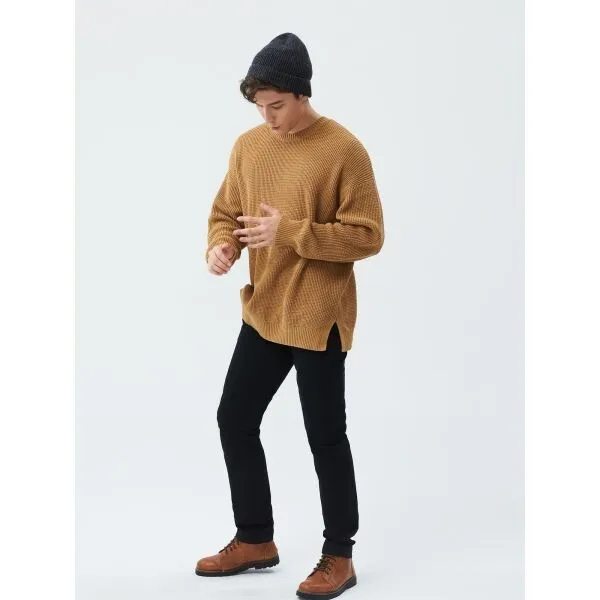 GAP V-ESSENTIAL Pánske nohavice, čierna, veľkosť