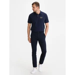 GAP V-ESSENTIAL Pánske nohavice, tmavo modrá, veľkosť