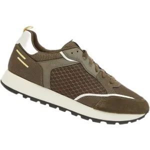 Khaki men's sneakers Geox Partenio - Men's