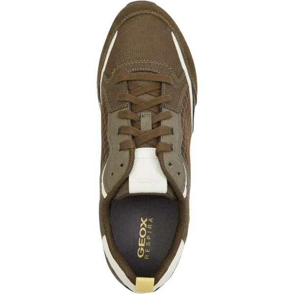 Khaki men's sneakers Geox Partenio - Men's