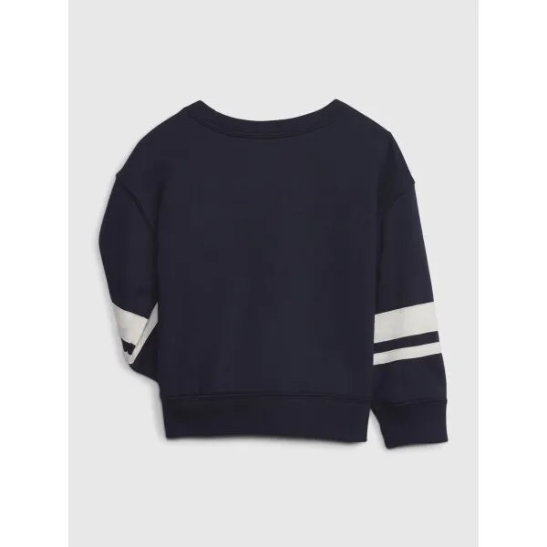 GAP VARSITY Detská mikina, tmavo modrá, veľkosť