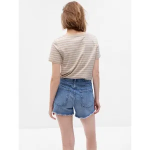 GAP ORGANIC Dámske tričko, béžová, veľkosť