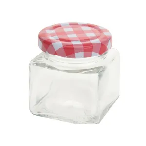 Excellent Houseware 4-dielna sada pohárov s viečkom, 75 ml