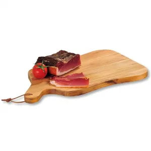 DekorStyle Krájecí a servírovací prkénko TOBA 42,5x25 cm hnědé