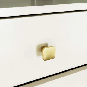 Ak furniture Komoda MOBI K-05 kašmír/zlatá