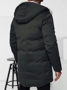 Teplá bunda na zimu čierna