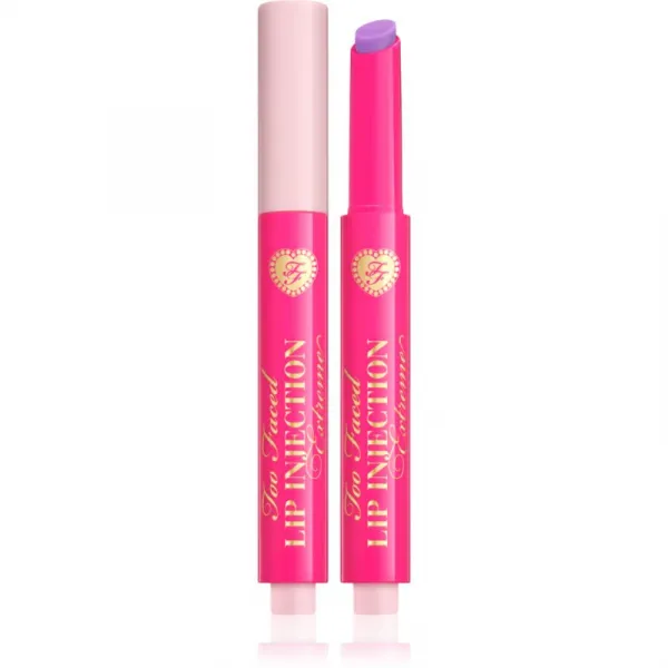 Too Faced Lip Injection Extreme Plumping Clicks lesk na pery pre väčší objem v tyčinke odtieň Sweet Levander 1.5 g