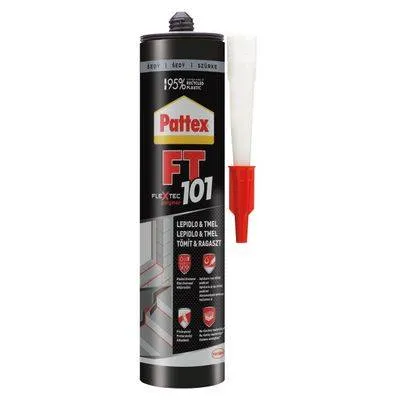 PATTEX FT101 - Elastický lepiaci tmel šedá 0,28 L