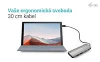 i-tec USB-C Metal Nano 2x HDMI Docking Station, PD 100W