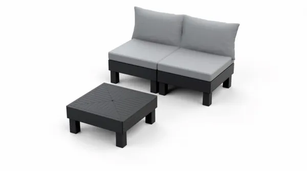 KETER Balkónový set TANTARA | grafit