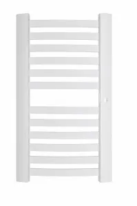 Instalprojekt - Kúpeľňový radiátor Retta - Pripojenie radiátora - Spodná pripojenie, Radiátory - Farebné prevedenie HL - Biela, Rozmer radiátora HL - 540 × 708 mm, výkon 361 W RADRET507035