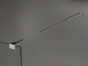 MEXEN/S - KIOTO samostatne stojaca sprchová zástena 100 x 200, grafit, chróm 800-100-002-01-40