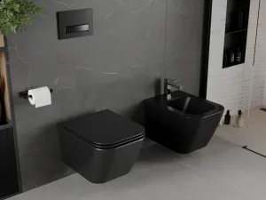 MEXEN - Madox závesný bidet, čierna mat 35155170