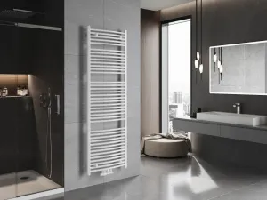 MEXEN - Ares vykurovací rebrík/radiátor 1800x600 mm, 958 W, biela W102-1800-600-00-20