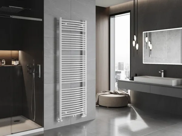 MEXEN - Ares vykurovací rebrík/radiátor 1800x600 mm, 958 W, biela W102-1800-600-00-20