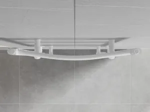 MEXEN - Ares vykurovací rebrík/radiátor 1500x600 mm, 733 W, biela W102-1500-600-00-20