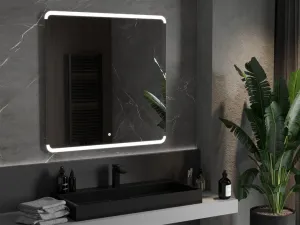 MEXEN - Nida zrkadlo s osvetlením 100 x 100, LED 600 9806-100-100-611-00