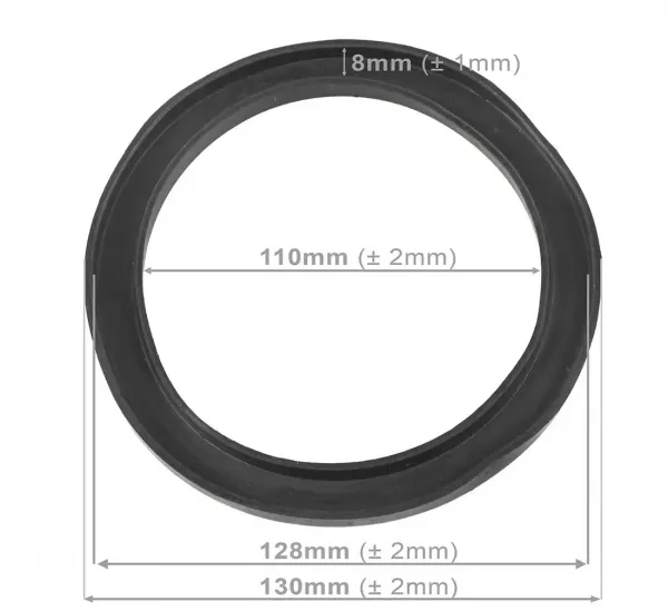 REDATS Gumový prstenec pro rychloupínaciu maticu vyvažovačiek 130/110 mm