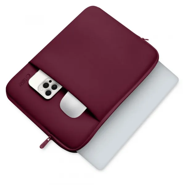 Tech-Protect Neopren obal na notebook 14'', bordový